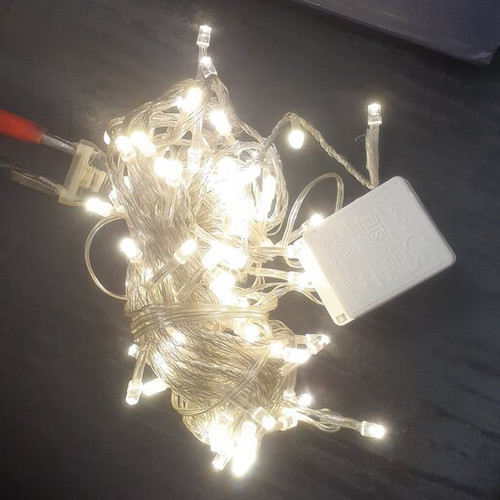 ریسه سوزنی led 100 لامپ نور افتابی