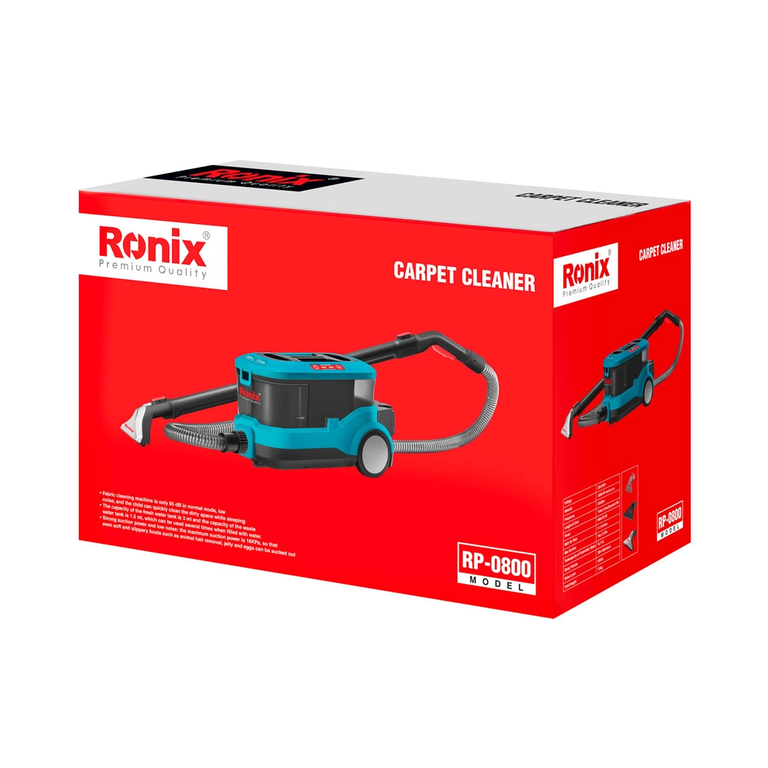 فرش شوی و مبل شوی رونیکس مدل RP-0800 ظرفیت ۸۰۰ وات