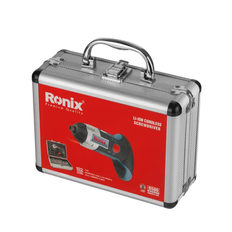 پیچ گوشتی شارژی رونیکس مدل 8500 با باتری ۳.۶ ولت اتوماتیک