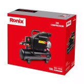 کمپرسور باد رونیکس مدل RC-1010 روغنی ظرفیت ۱۰ لیتر